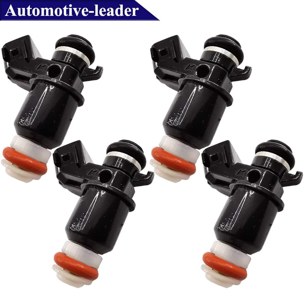 4Pcs 16450-MCA-013 16450-MCA-003 Fuel Injectors 4 Holes Disc Engine Replacement For 2001 2002 2003 2004 2005 Honda Goldwing 1800 GL1800 / GL1800 ABS 16450MCA013 16450MCA003