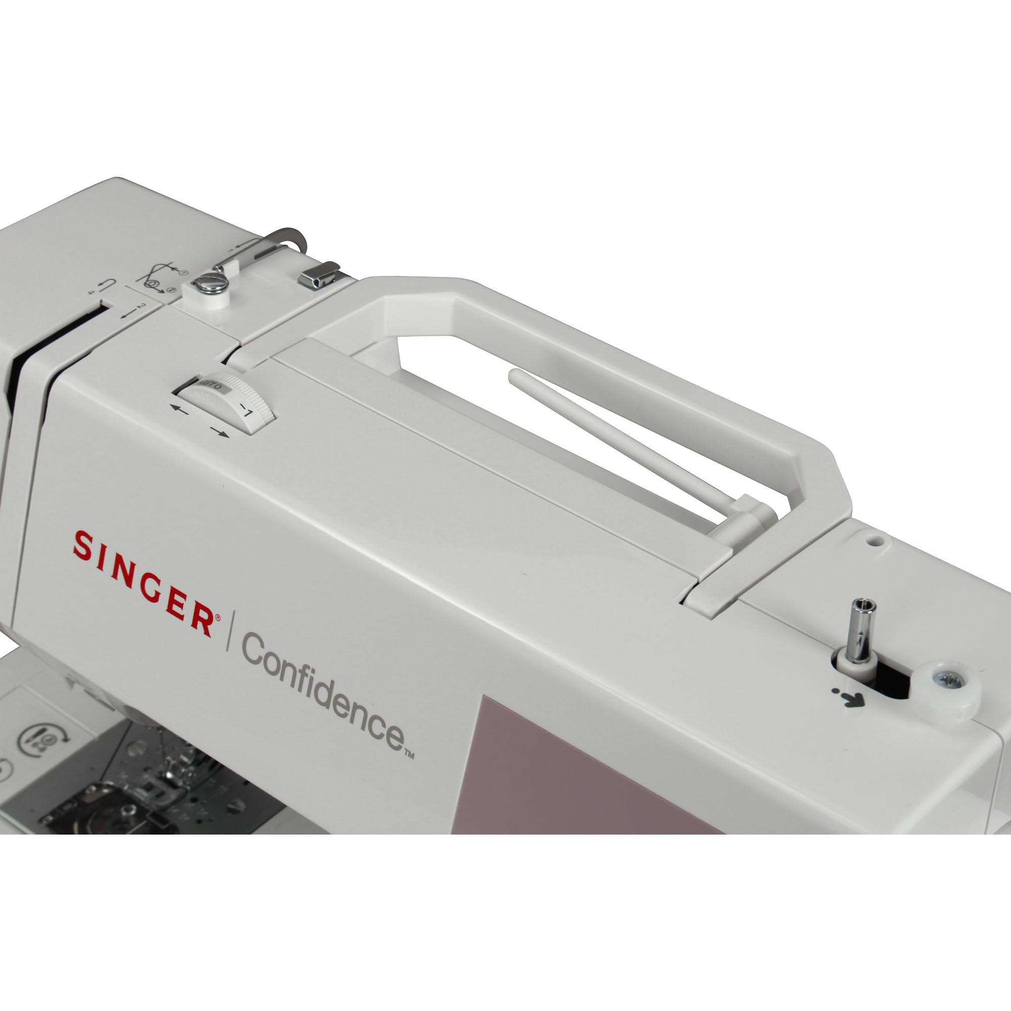 Singer Confidence 7463 - Máquina de Coser mecánica, 30 Puntadas, Color Blanco