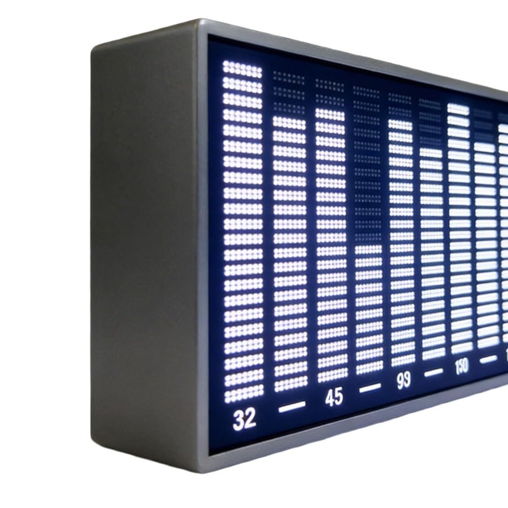 Analizzatore di spettro audio a LED, luce ritmica musicale attivata dalla voce, 6 modalità USB, decorazione per auto, sala giochi, feste