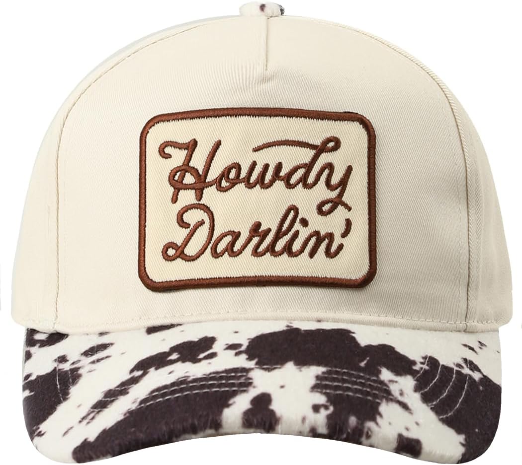 MIRMARU 5-Panel Embroidery Two-Tone Trucker Hat with Designed Camo and Floral Brim