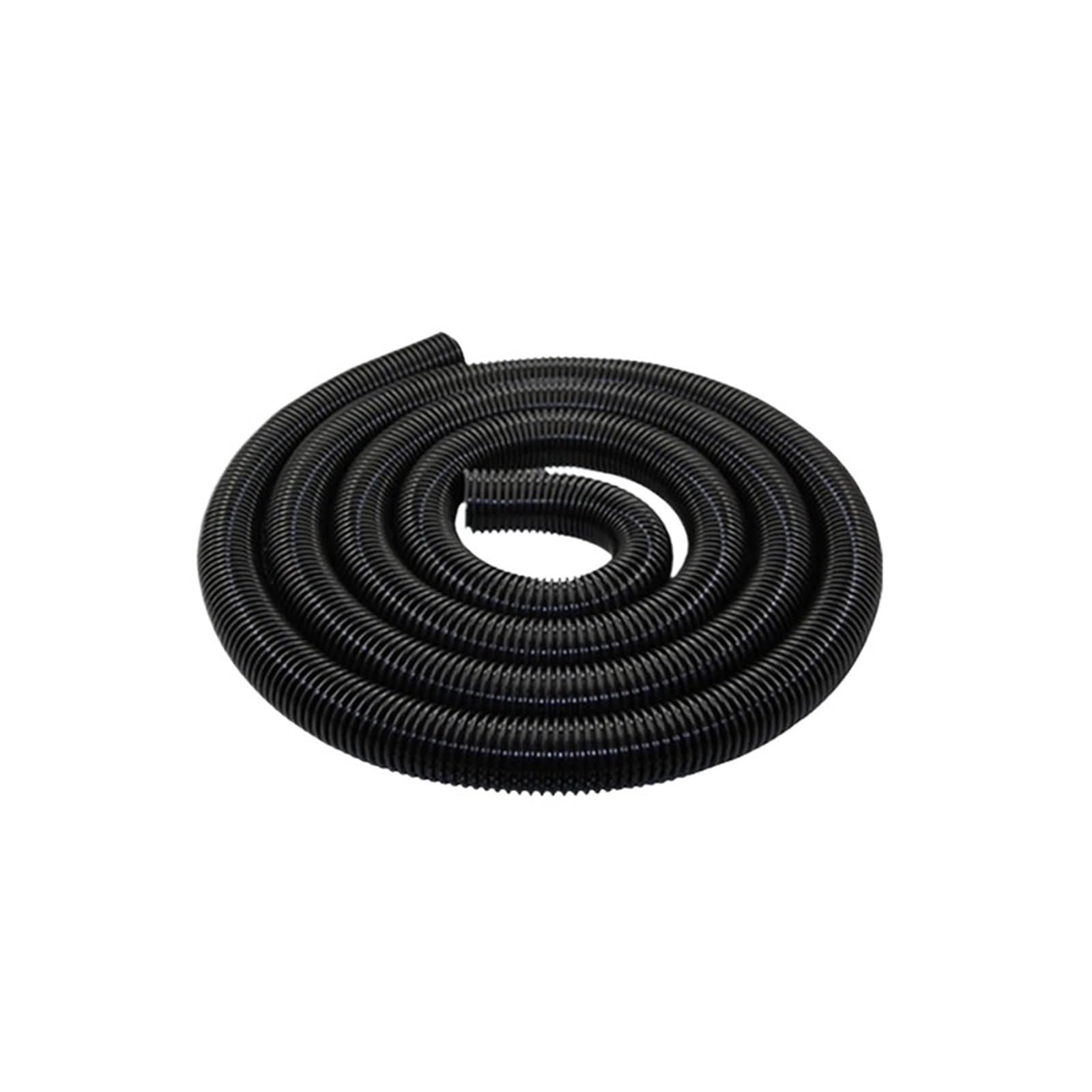 Vacuum Cleaner Thread Hose Inner 35mm/Outer 42mm Bellows Straws Durable Flexible Soft Pipe Replacement Vacuum Cleaner Tube Black(Black-10m (35mm))
