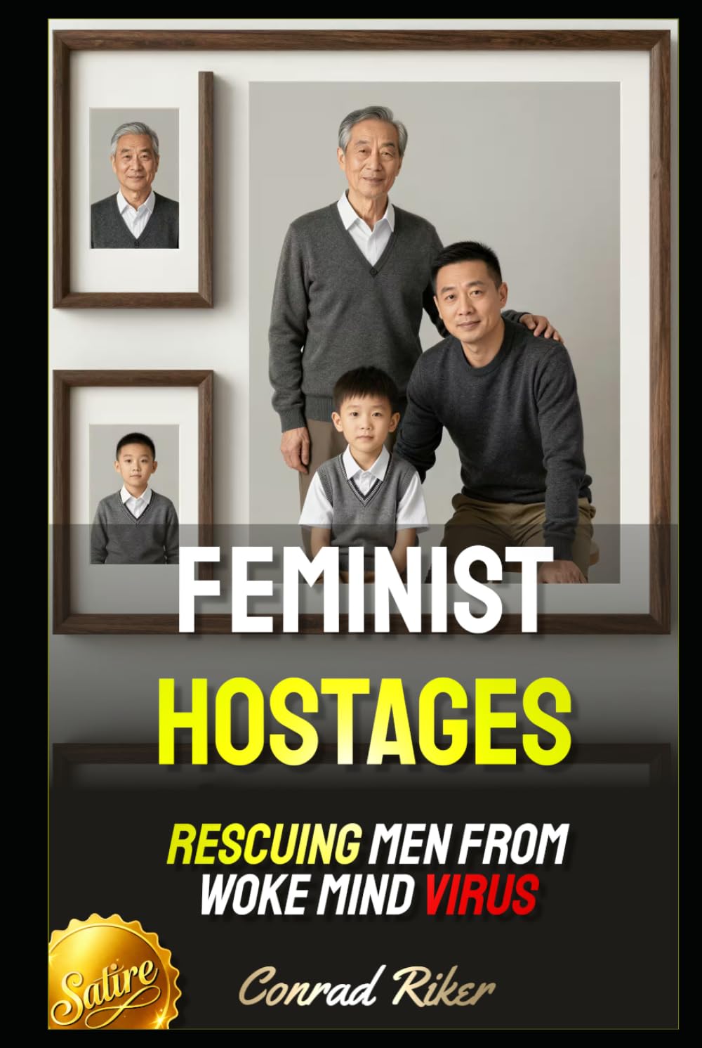 Feminist Hostages: Rescuing Men from Woke Mind Virus (Redpilled Female Supremacy (satire))