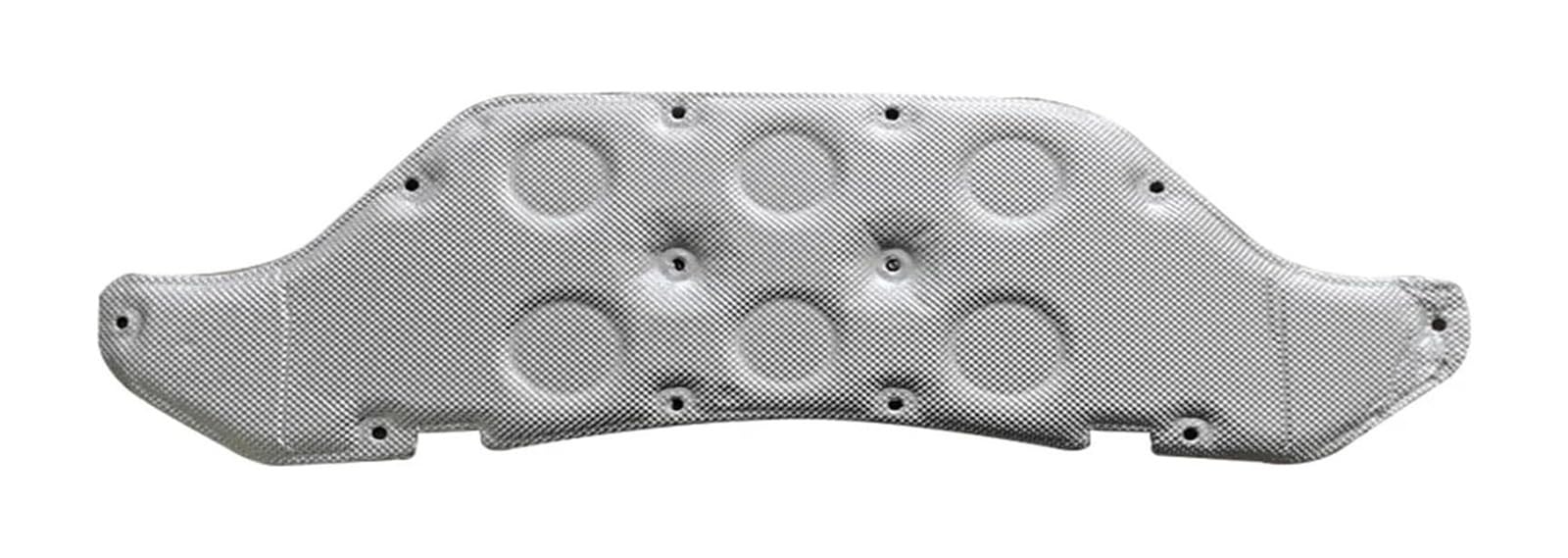 for Benz for GLA H247 2020 Car Front Engine Foam Soundproof Cotton with Buckle Car Sound Insulation Cotton(Silver)