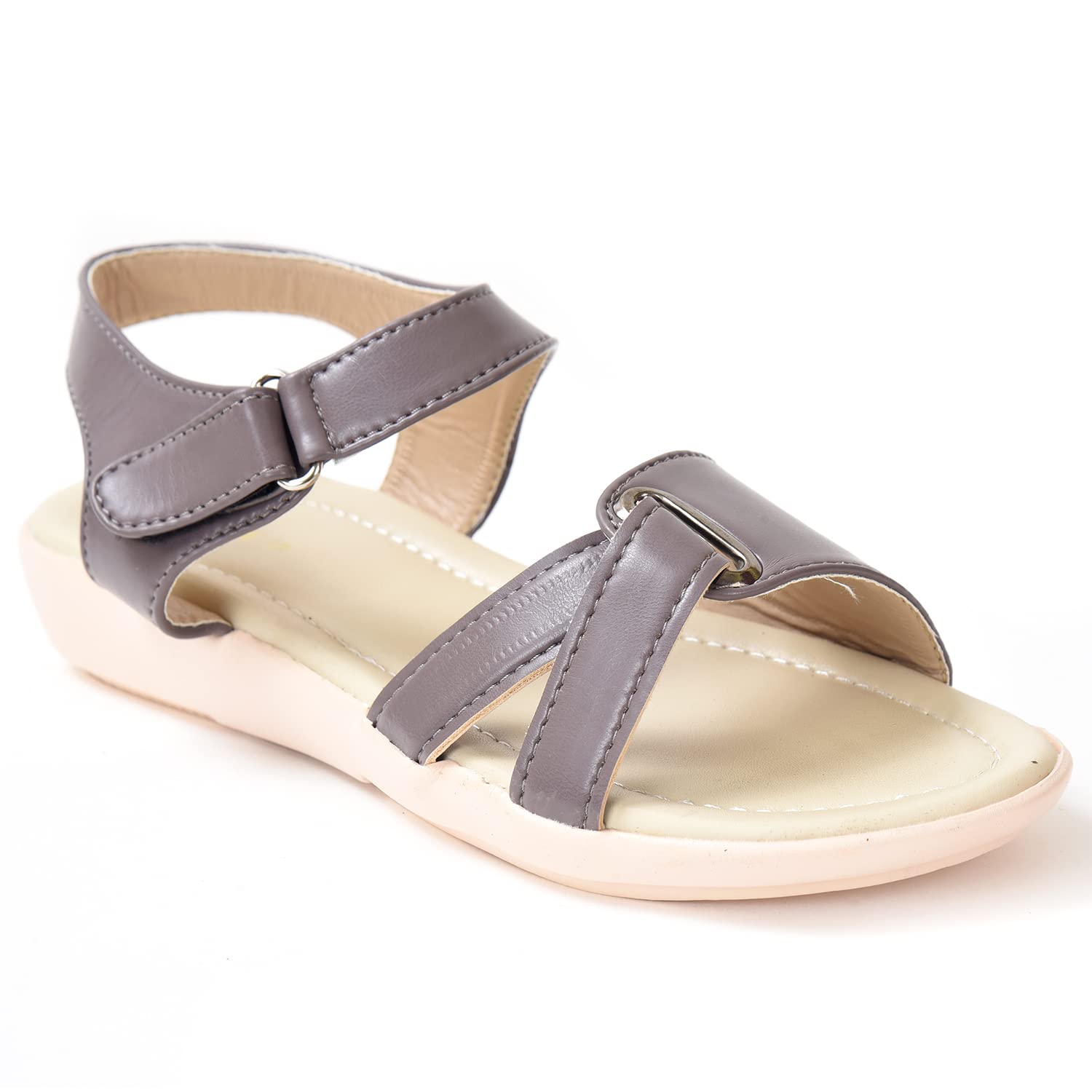 AJANTA Women Purple & Beige Flats Sandal LB0899 (B0BDZWKTHX) Amazon Price History, Amazon Price Tracker