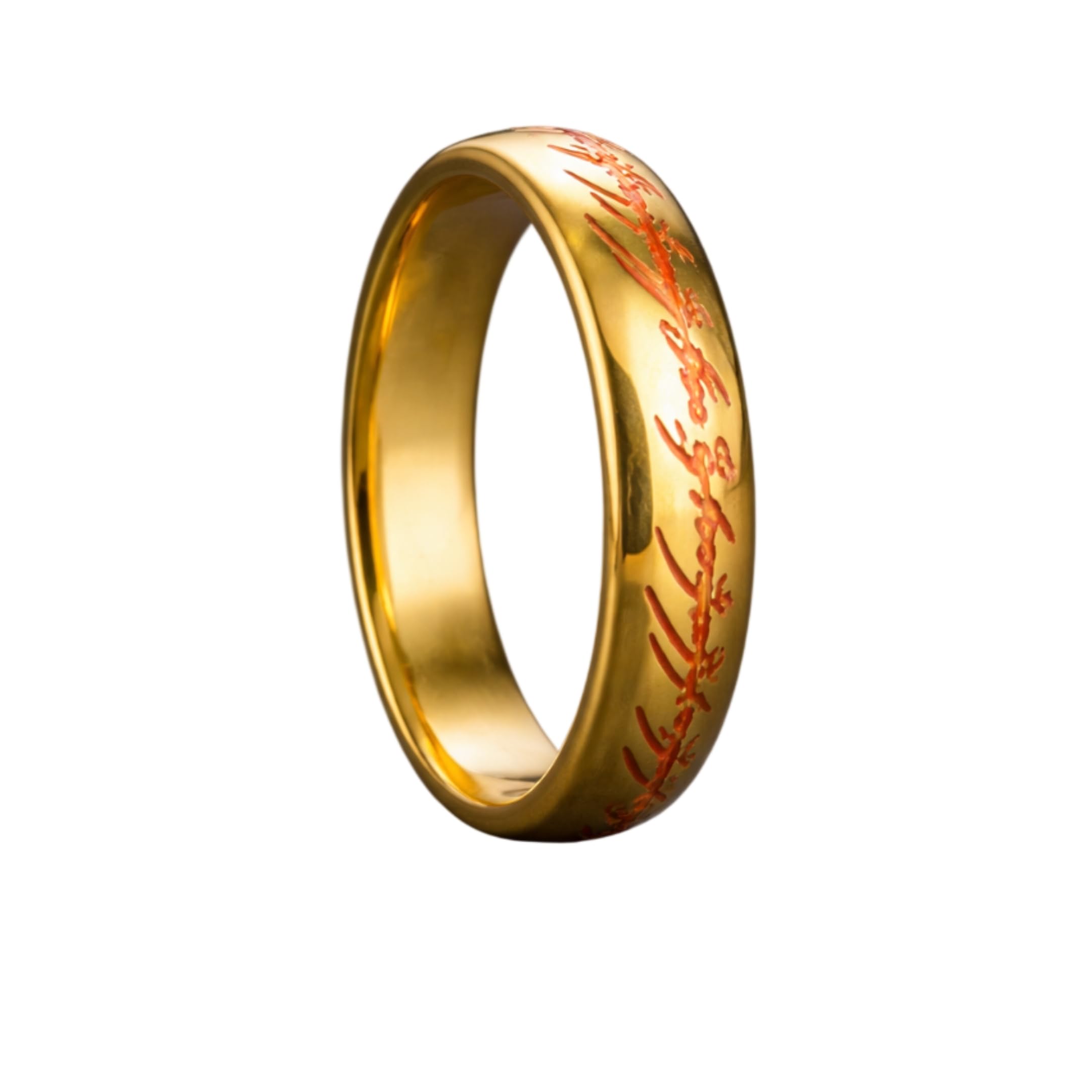 the men thing ORION SCRIPT - Golden OrangeText - Pure Stainless Steel Men’s Ring for Men & Boys (Size : 18-29)-picture-39
