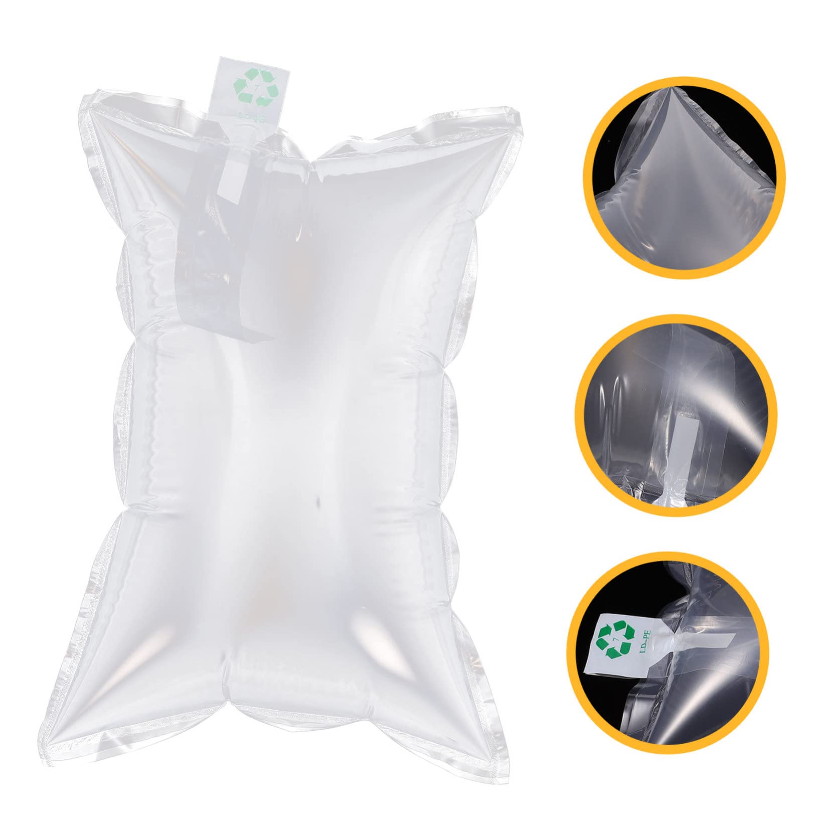 HOODANCOS 100pcs Filling Bag Air Cushion Packaging Air Bags Bubble Cushioning Stuffer Film Cushioning Air Cushions Bags Shipping Air Packaging Air Cushion Pe Film Inflatable Protective Bag