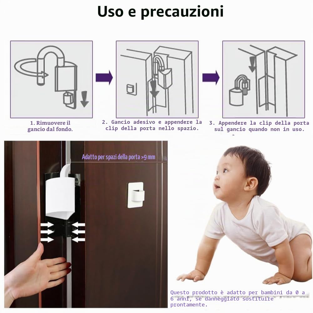 Protezioni per le dita, 5 pezzi per cerniera per porta a prova di bambino | Protezione per dita di sicurezza per bambini, previene lesioni da pizzicamento delle dita