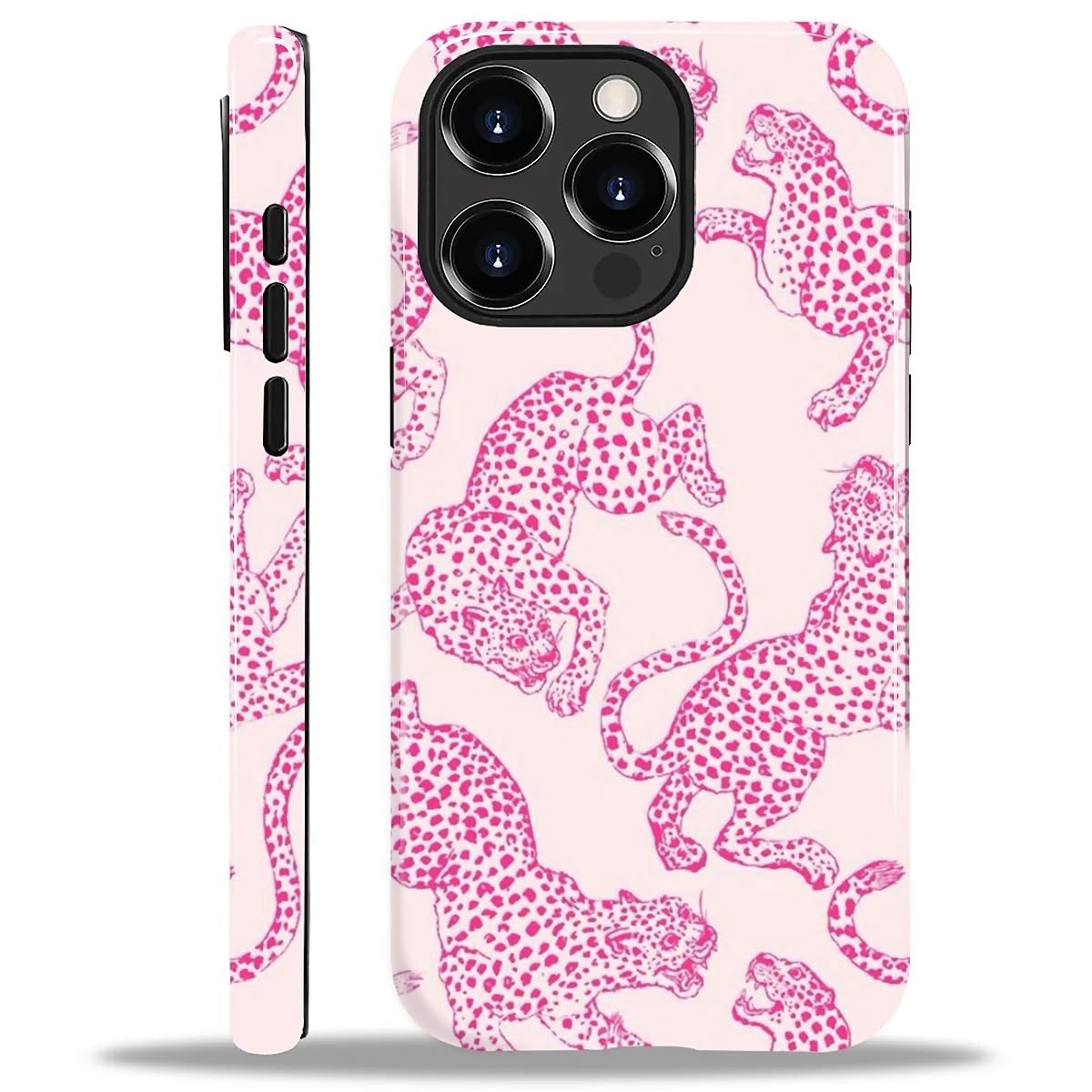 Compatible with iPhone 15 Pro Max Case - Dual-Layer Protection, Hard Shell with Silicone Interior,Slim Scratch Resistant Shockproof for Woman Men -