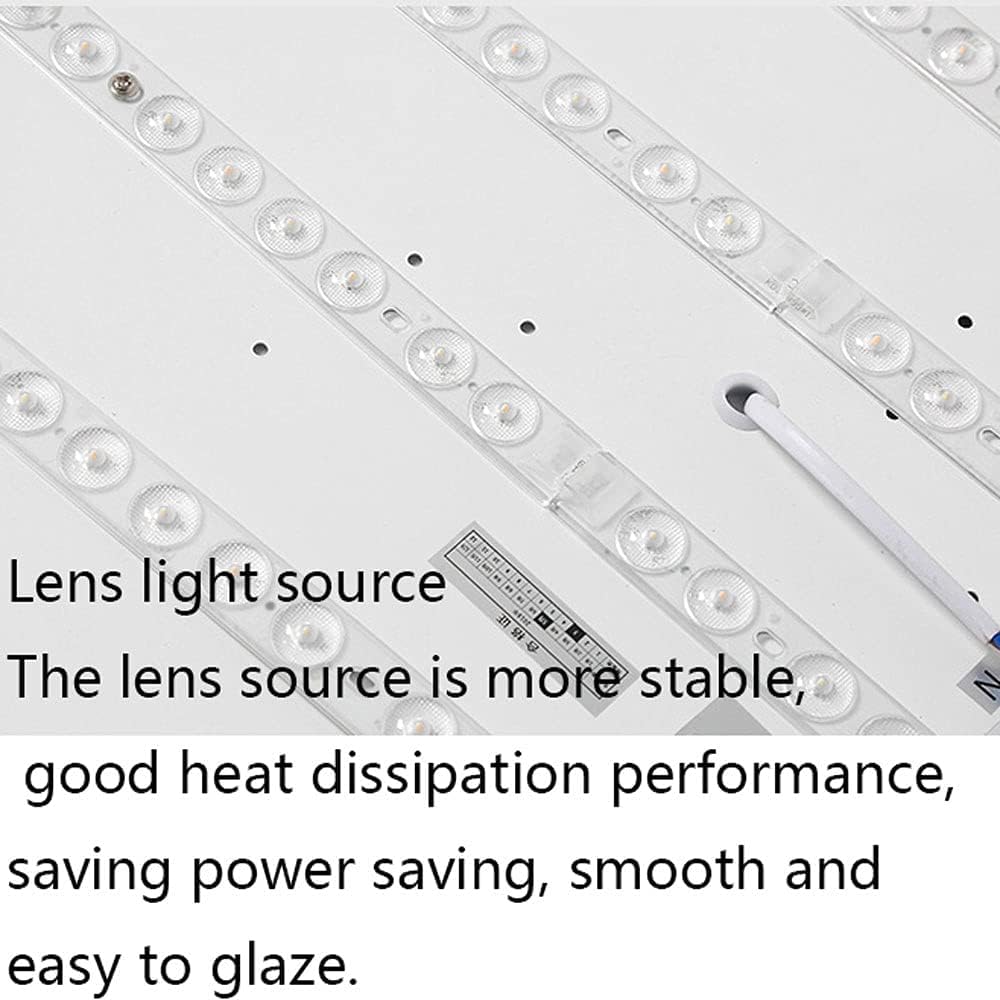 Lampa Sufitowa Led-plafondlamp Inbouw 3200lm Driekleurig licht Dimbaar Plafondverlichtingsarmatuur Ronde platte plafondlamp Energiebesparend voor slaapkamer Hal Keuken Woonkamer Biuro