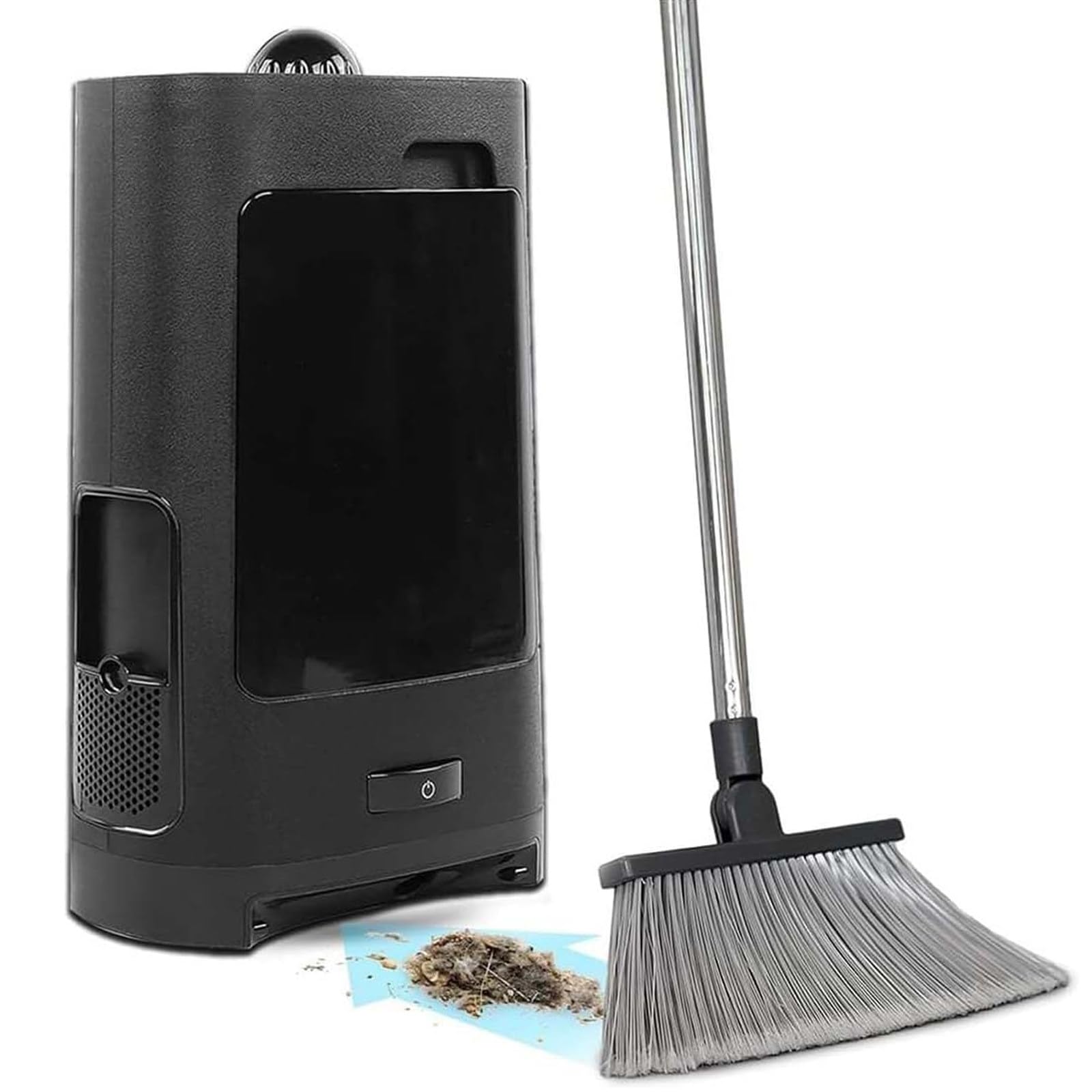 BeoyNot 1200W Touchless Vacuum Automatic Dustpan for Pet Hair, with Infrared Sensors & Full-dust indicator, Corded Canister Vacuum, for Sweeping Salon Home Pet Kitchen Dust Debris Hair