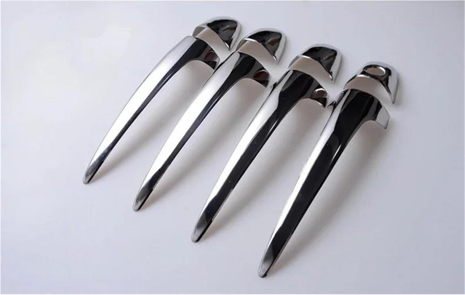 NMJLQW Exterior Decoration Chrome Car Door Handle Bowl Cover Trim Sticker for RAV4 for RAV 4 Xa40 2013-2018 Styling Accessories(Door Handle)