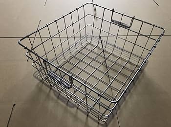 Amazon.co.jp: レトロ ステンレス 業務用カゴ 給食かご ワイヤー Amazon.co.jp: レトロ ステンレス 業務用カゴ 給食かご ワイヤー