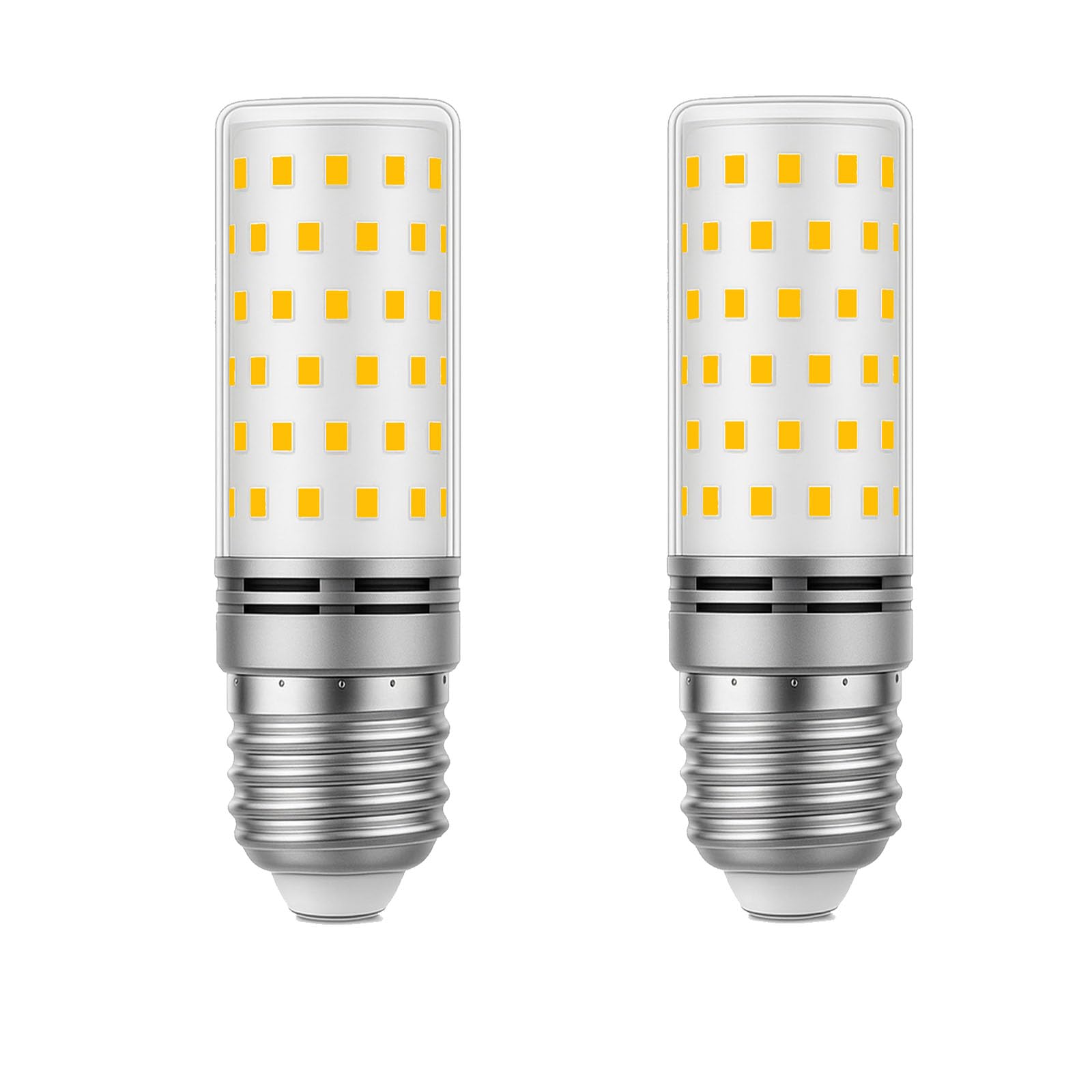 Euxper E27 LED Bulbs Warm White 10W, Energy Class C E27 Edison Screw Light Bulbs, 180W Incandescent Equivalent, 1800LM Non-Dimmable Corn Light for Home Lighting, 220–240V, Pack of 2