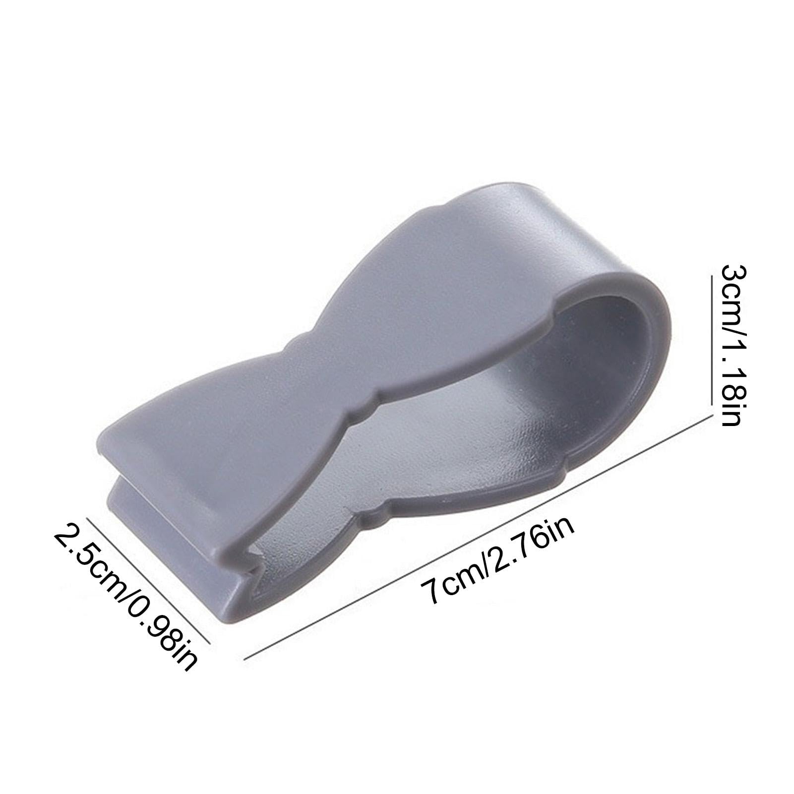 12 Clip Per Asciugamani Da Cucina Grigie - Morsetti Per Forno, Maniglie E Portasciugamani - Foto 11