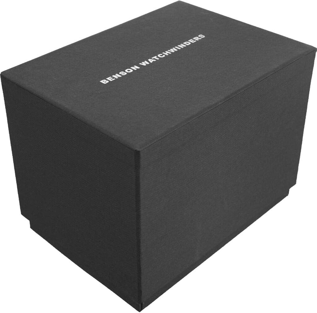 Benson Compact Series Single Watch Winder |Carbon Fiber : Clothing, Shoes & Jewelry