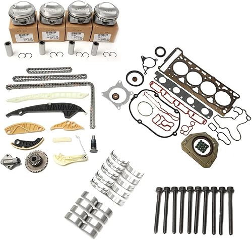 .EA888 ATG modificó el pistón del motor y el reemplazo del kit del anillo del pistón para A3 2.0TSI 21mm