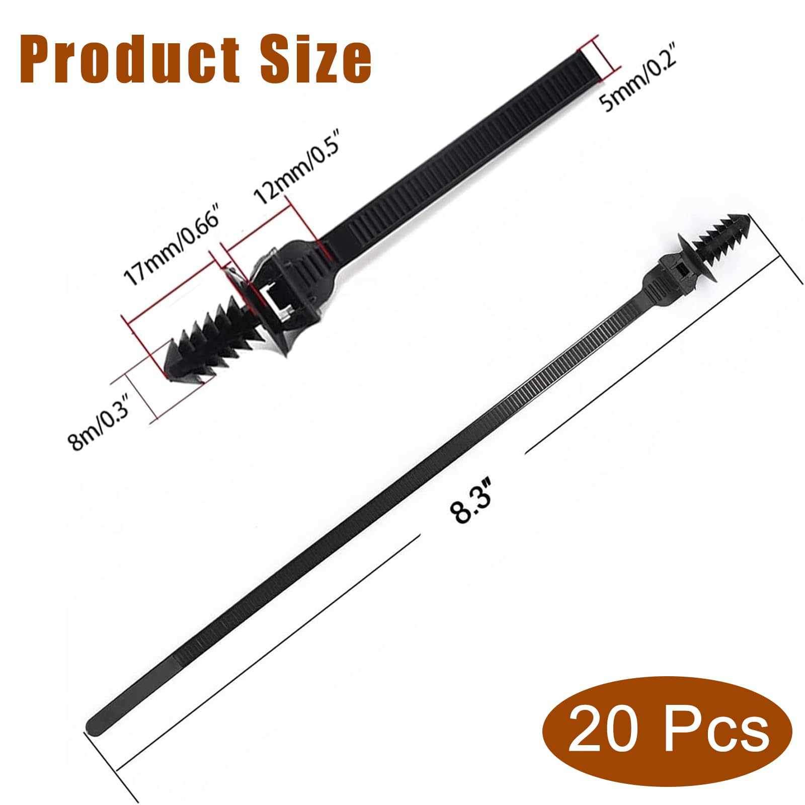 24l ★ay The Best Tie-up Collection Suara Amazon.com: Benliu 20Pcs Cable Zip Ties, 8.3x0.2 inch Heavy Duty