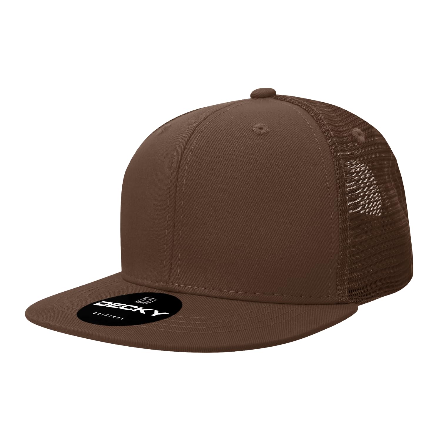 DECKY6 Panel High Profile Structured Acrylic/Polyester Trucker
