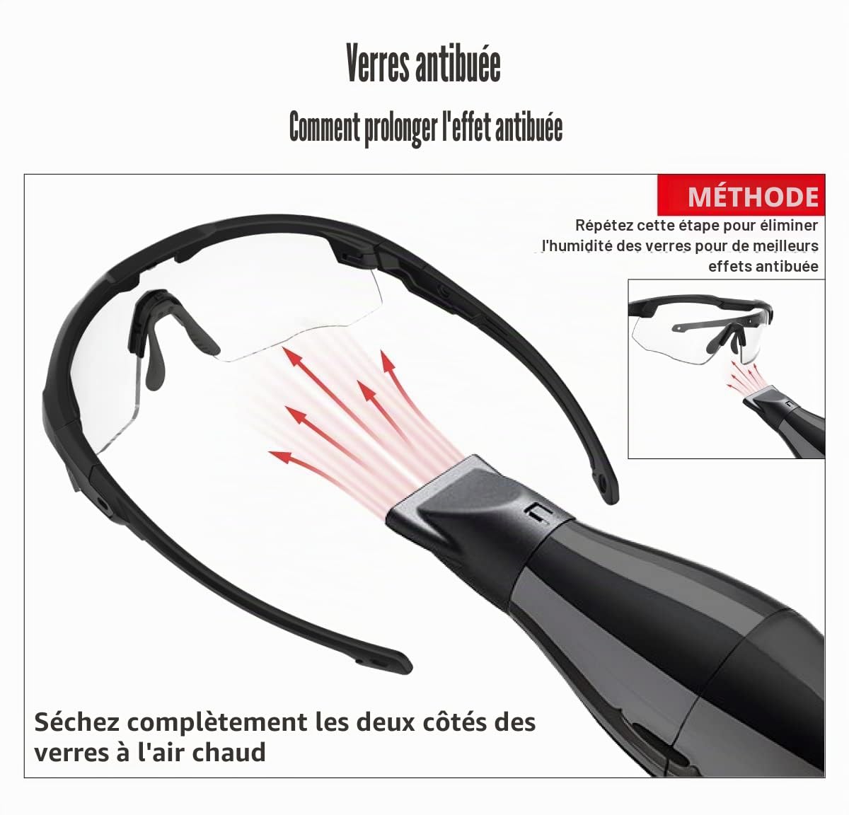 HTS HUNTERSKY Lunettes de tir tactiques balistiques avec protection contre les impacts, anti-buée, de qualité militaire, adaptées au tir airsoft et en stand de tir