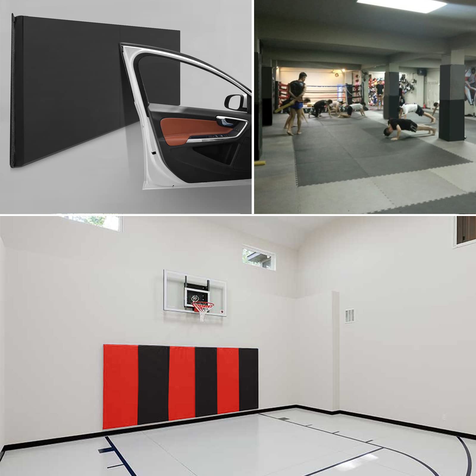 Gym Wall Protection PROGOAL Wall Protection Pad - 2" Thick Basketball ...