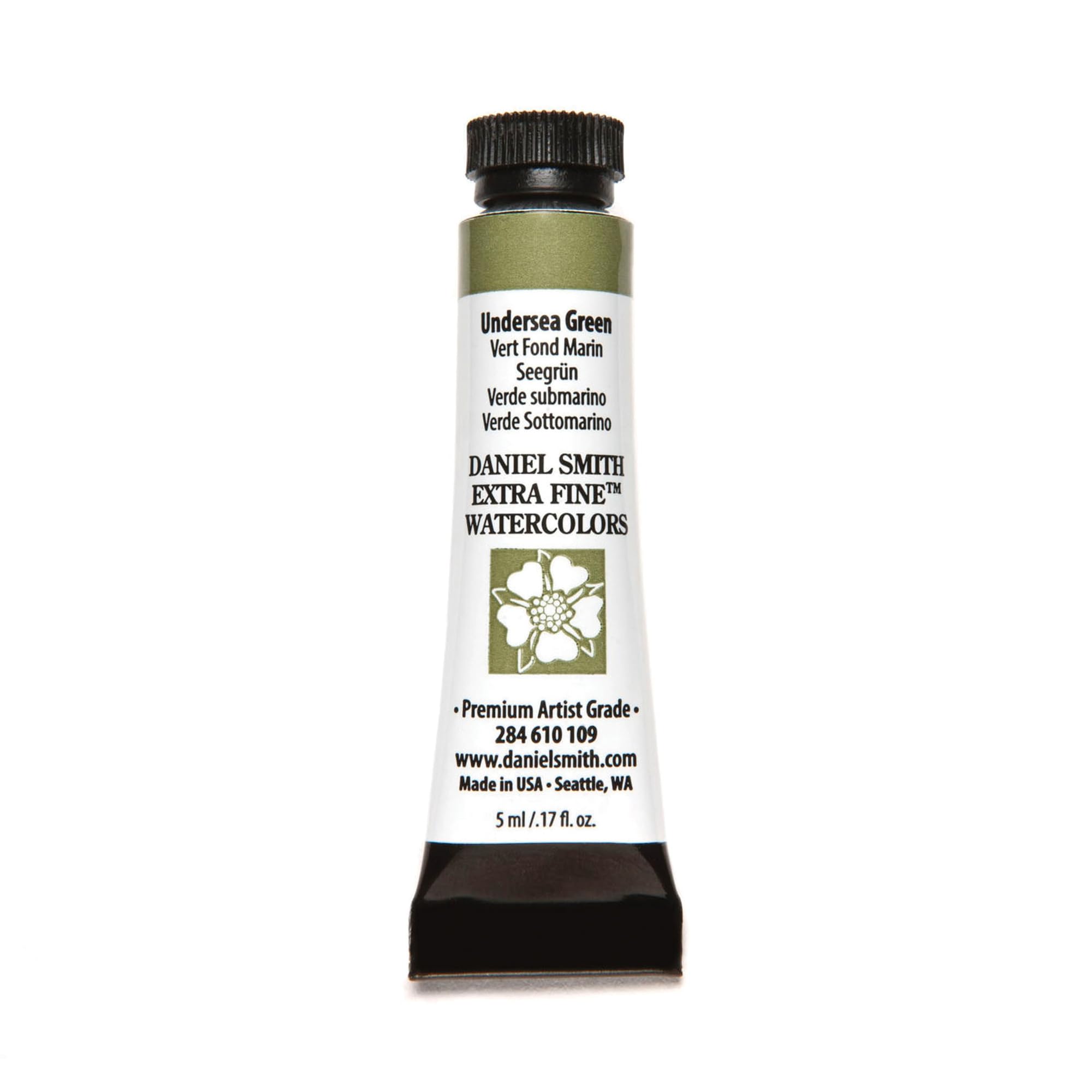 Daniel Smith Watercolour 5 ml Vert sous-marin 109 tube de peinture S1
