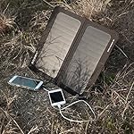 Solar Phone Charger for iPhone, ECEEN 13W Portable Solar Charger with Kickstand for iPhones, Smartphones, Tablets, GPS Units, Speakers, Gopro Cameras, and Other Devices Camping Gadgets Emergency Kit - Image 5