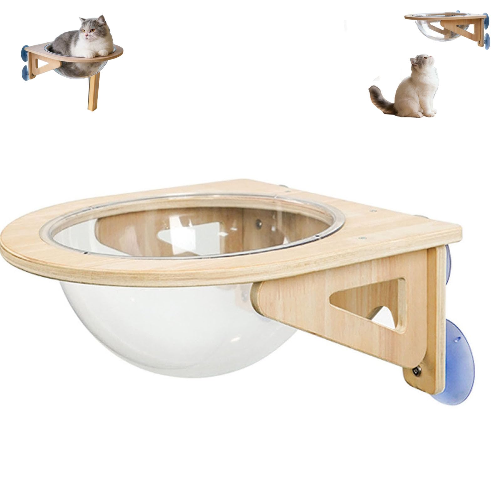 Muebles de interior para gatos con ventosa de burbujas que evitan arañazos en sofás