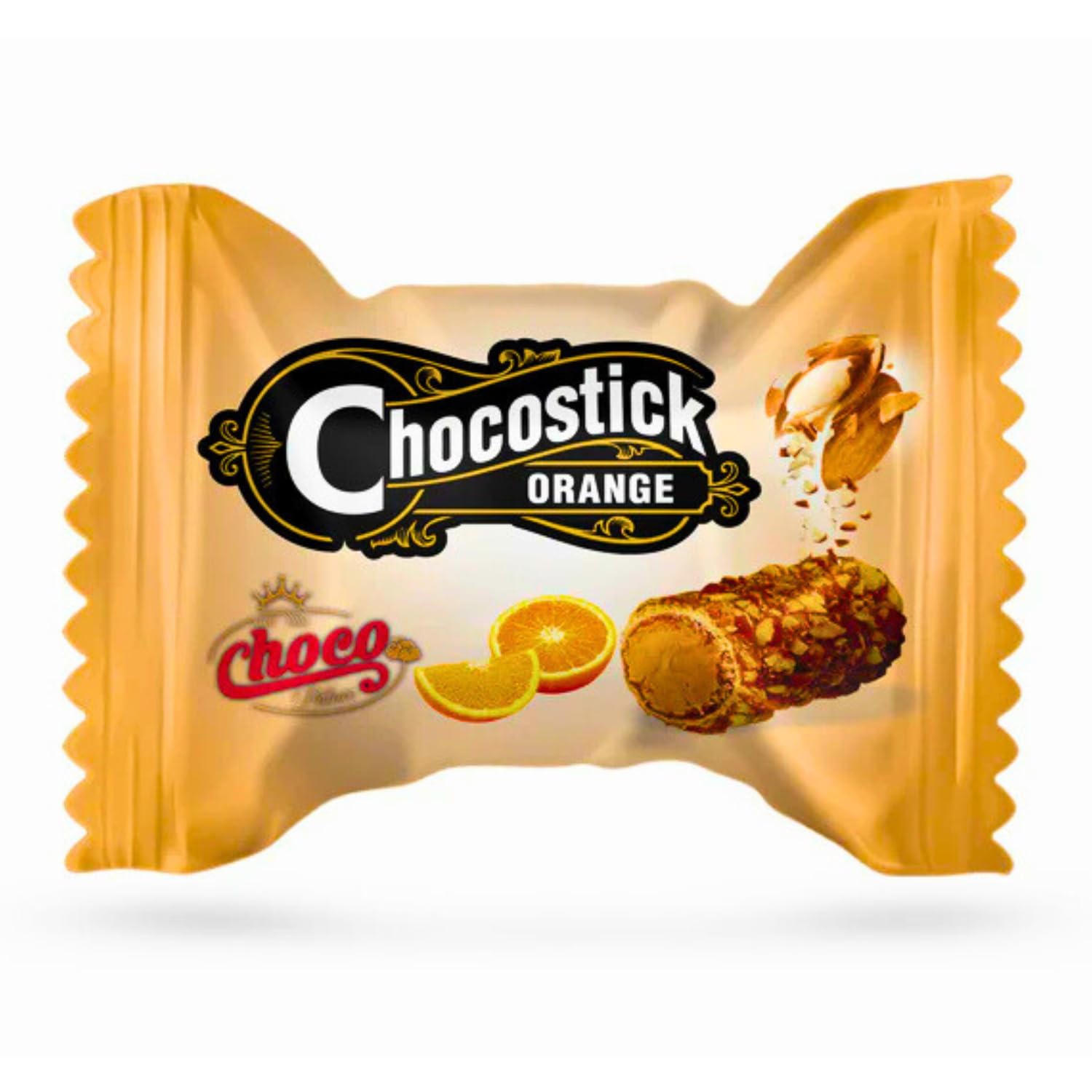 Chocostick Orange - The Perfect Chocolate with belgian imported cream 250g Pouch (Imported UAE)