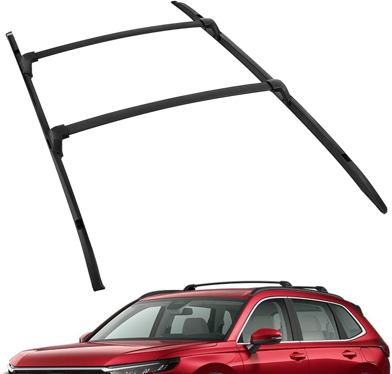 Roof Rack Side Rails & Cross Bars Compatible with Honda CRV CR-V 2017-2022 | Roof Luggage Carrier Rack Rails Crossbars Kit (4PCS)