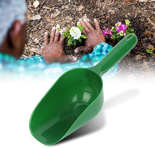 Yosoo Plastic Shovel, Multi Function Scoop Soil Shovel Spoons Hanging Digging Tool Cultivation Garden Trowel for Gardening Transplanting and Digging Accessories