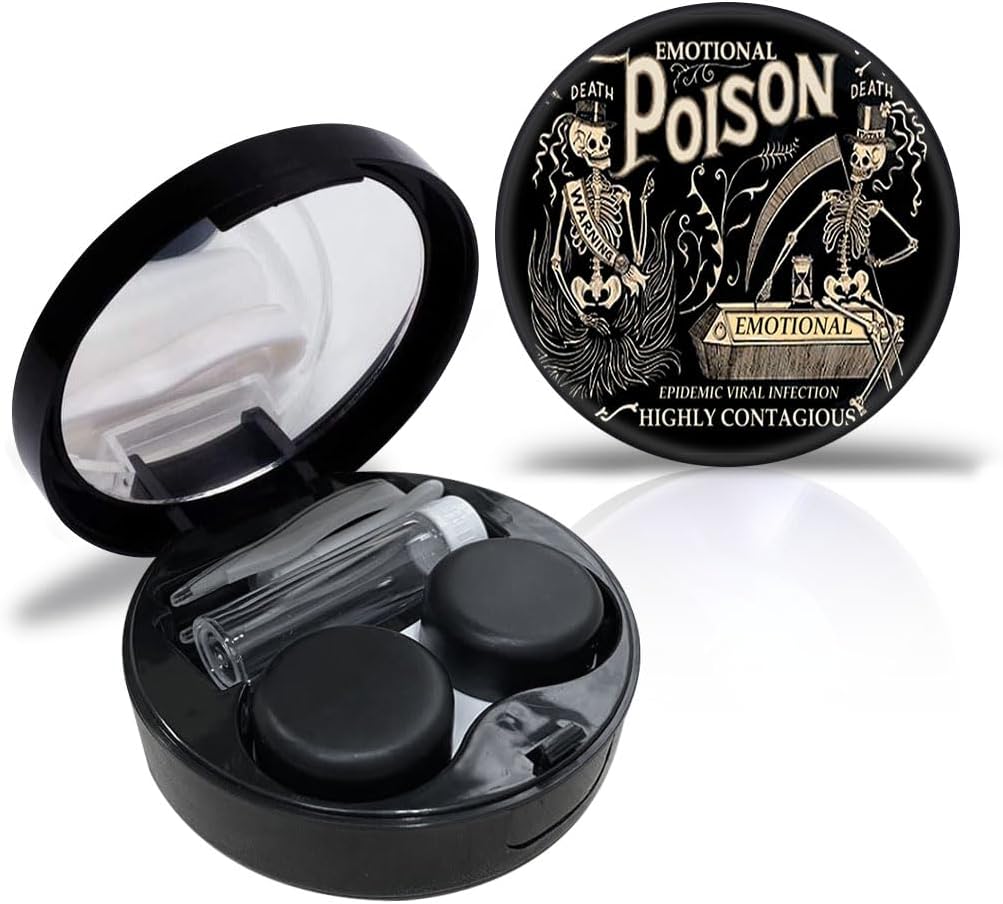 Two skeletons Contact Case Personalized...