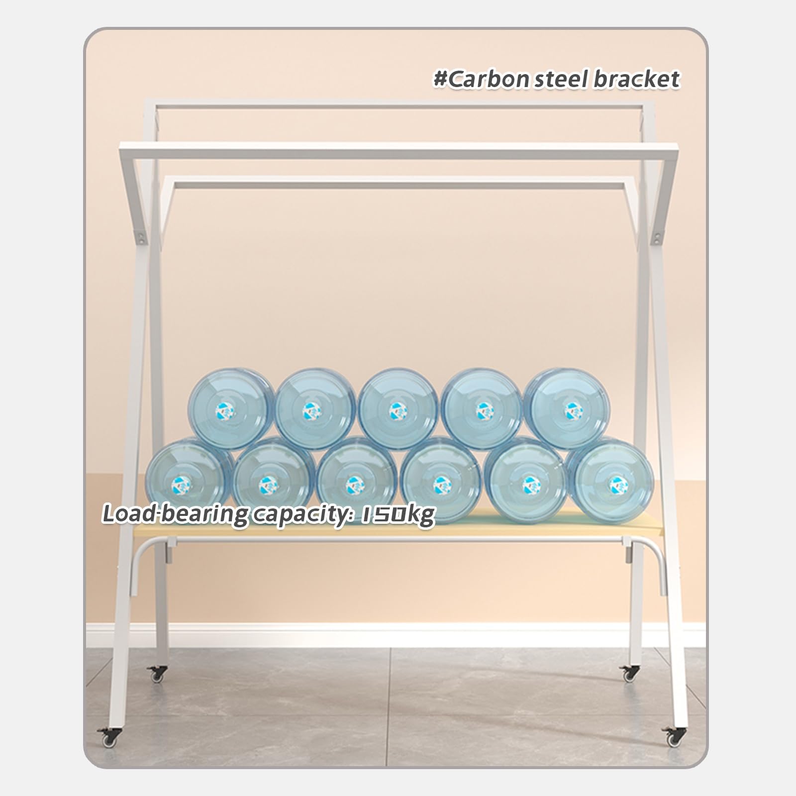 Bancarella per mercatino,carrello portatile per bancarelle per venditori all'aperto, carrello per venditori con ruote,Resistente all'usura e antiscivolo(Blue,130x60x200cm)