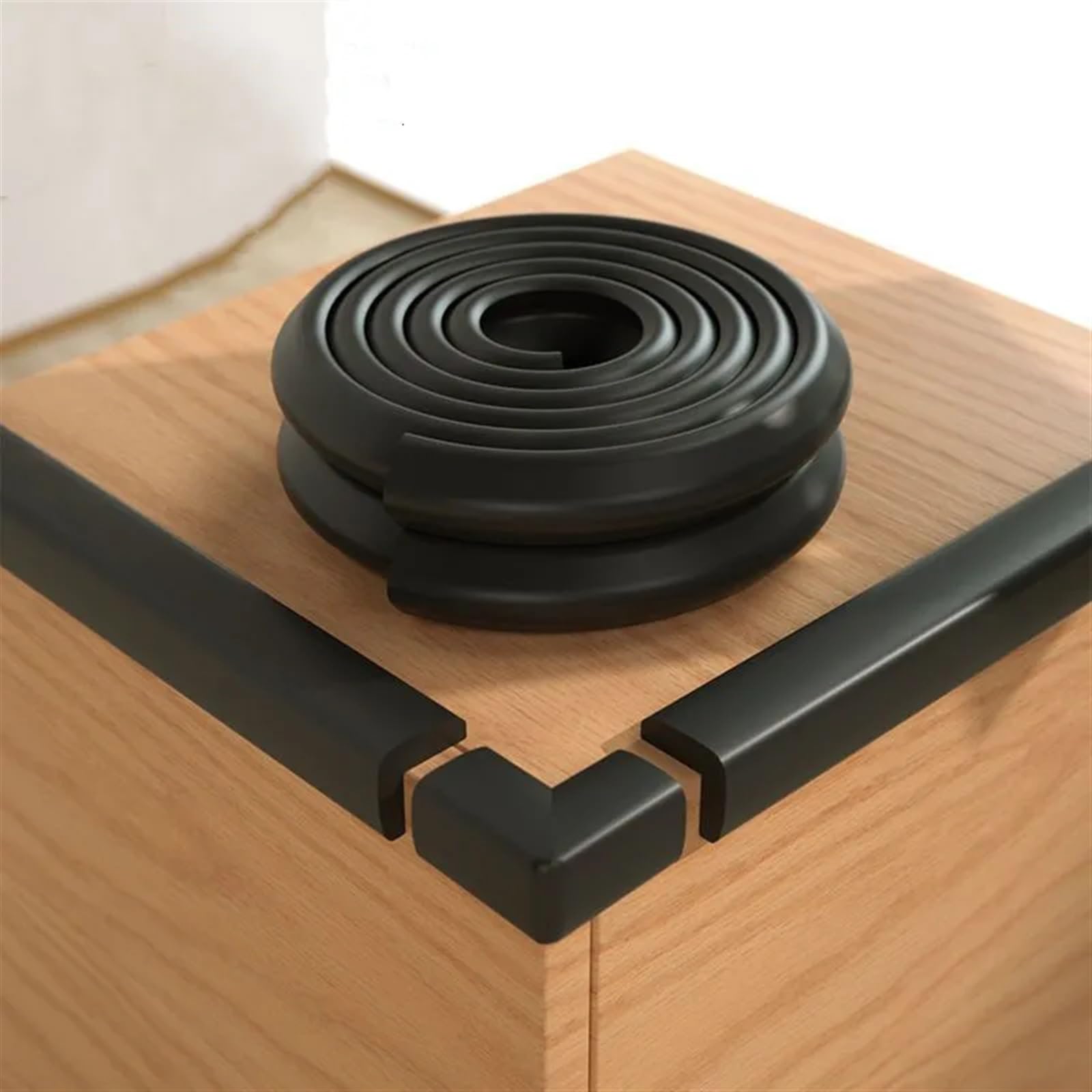 Protectores de Esquinas para mesas, Seguridad Infantil, 2 Metros, Funda Protectora de Muebles súper Gruesa, Cinta Protectora, Parachoques de Espuma.