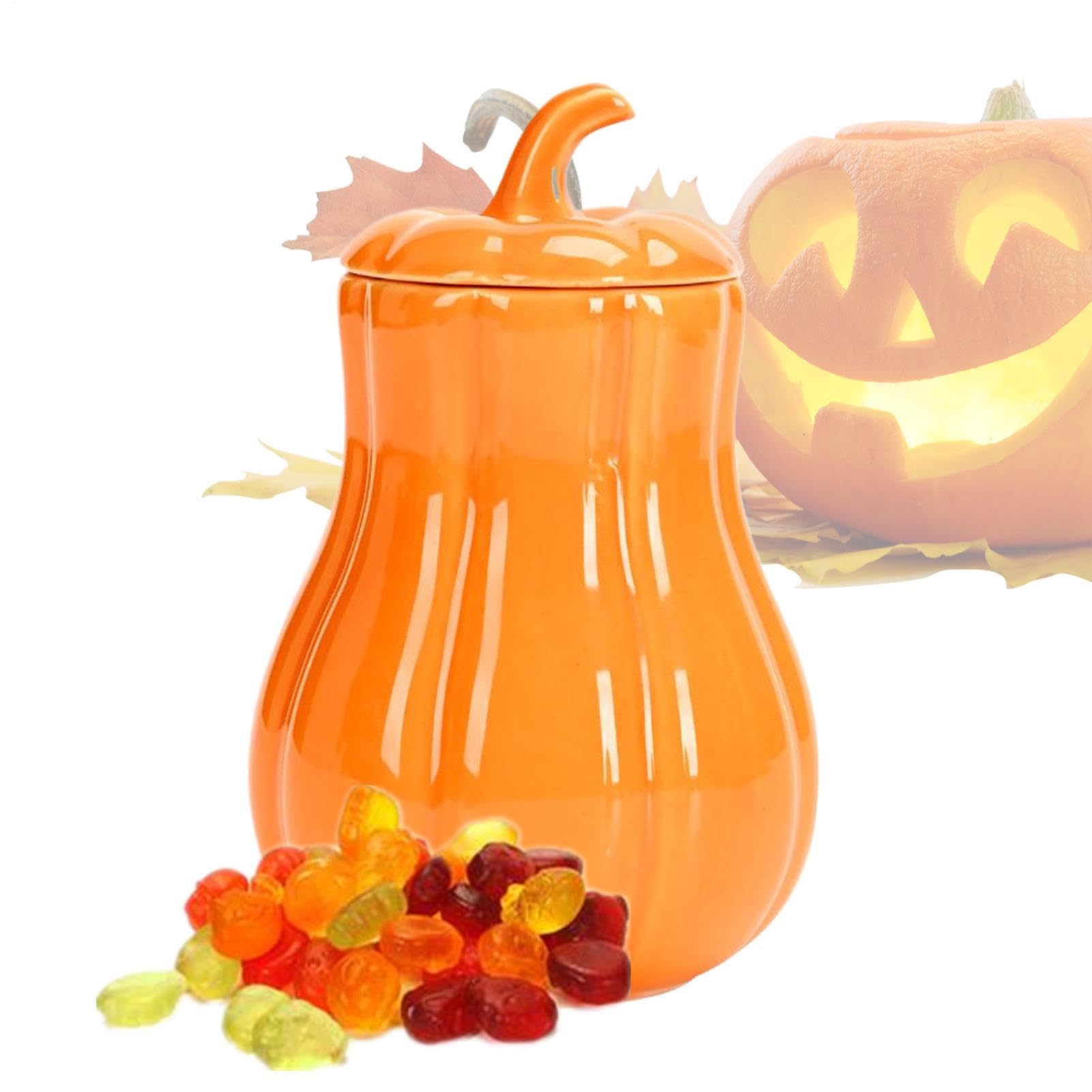 Tarro de calabaza para conservar dulces sin perder el estilo