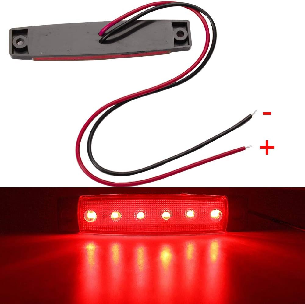 HONG 111 LED Rock Strip Lights, Car Led Underglow Wheel Fender Well Lighting Kits for Golf Cart Jeep Offroad Truck Ford RV UTV ATV Snowmobile, 10Pcs (Blue) : Automotive