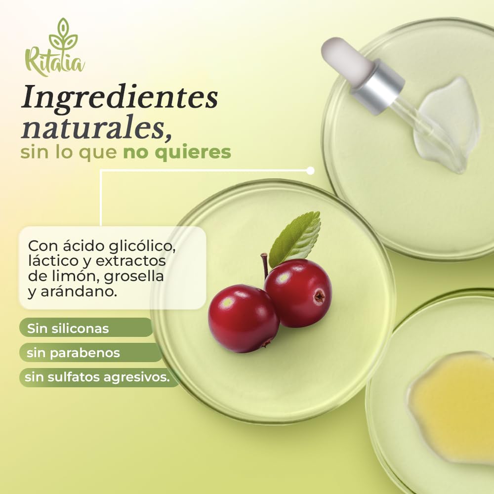 Ritalia® EXFOLIANTE CAPILAR Grande 250ml BIO sin sulfatos ni parabenos, Exfoliante cuero cabelludo SCALP SCRUB cabello graso o seco Micro peeling capilar desintoxica purifica y reequilibra