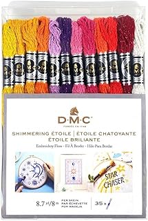 DMC Shimmering Etoilé Embroidery Floss Pack 8.7yd, 35/Pkg