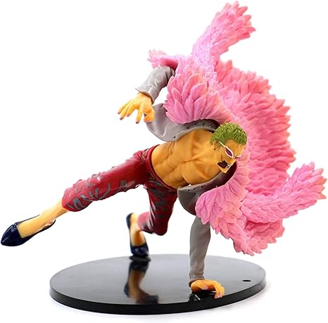 Amazon ドンキホーテ ドフラミンゴ ワンピースフィギュア 戦闘姿勢 装飾 Pvc Abs製 塗装済み完成品 誕生日 プレゼント 人気アニメ フィギュアコレクション 約160mm フィギュア ドール 通販