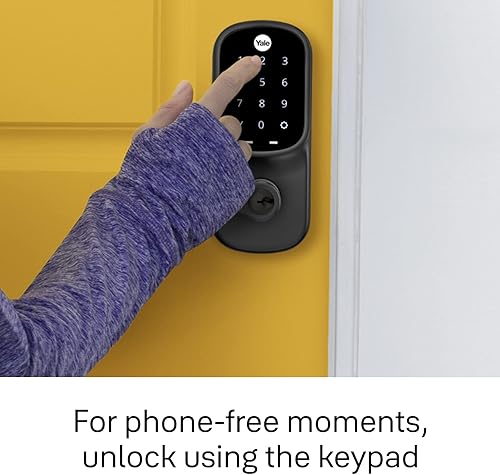 Miniatura 7 de Yale Pantalla táctil de palanca Assure con bloqueo de palanca inteligente Z-Wave en gamuza negra