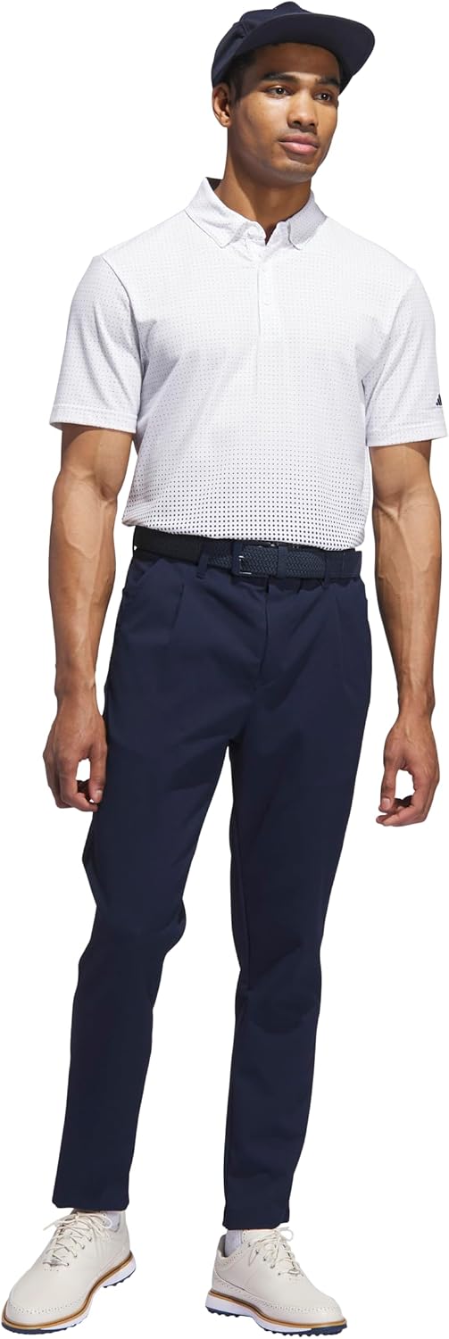 Adidas Mens Go-to Rise Print Polo Shirt - Image 7