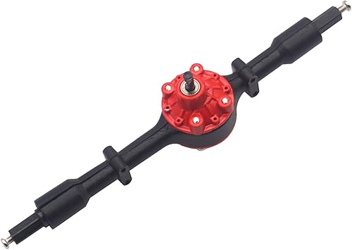 Miniatura 3 de Share Goo RC Gear Eje de puente de carcasa de eje trasero con eje de transmisión compatible con WPL D12 RC Car Upgrade Parts