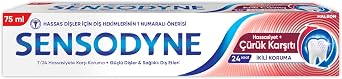 Sensodyne Hassasiyet + Çürüklere Karşı Koruma Diş Macunu 75ml