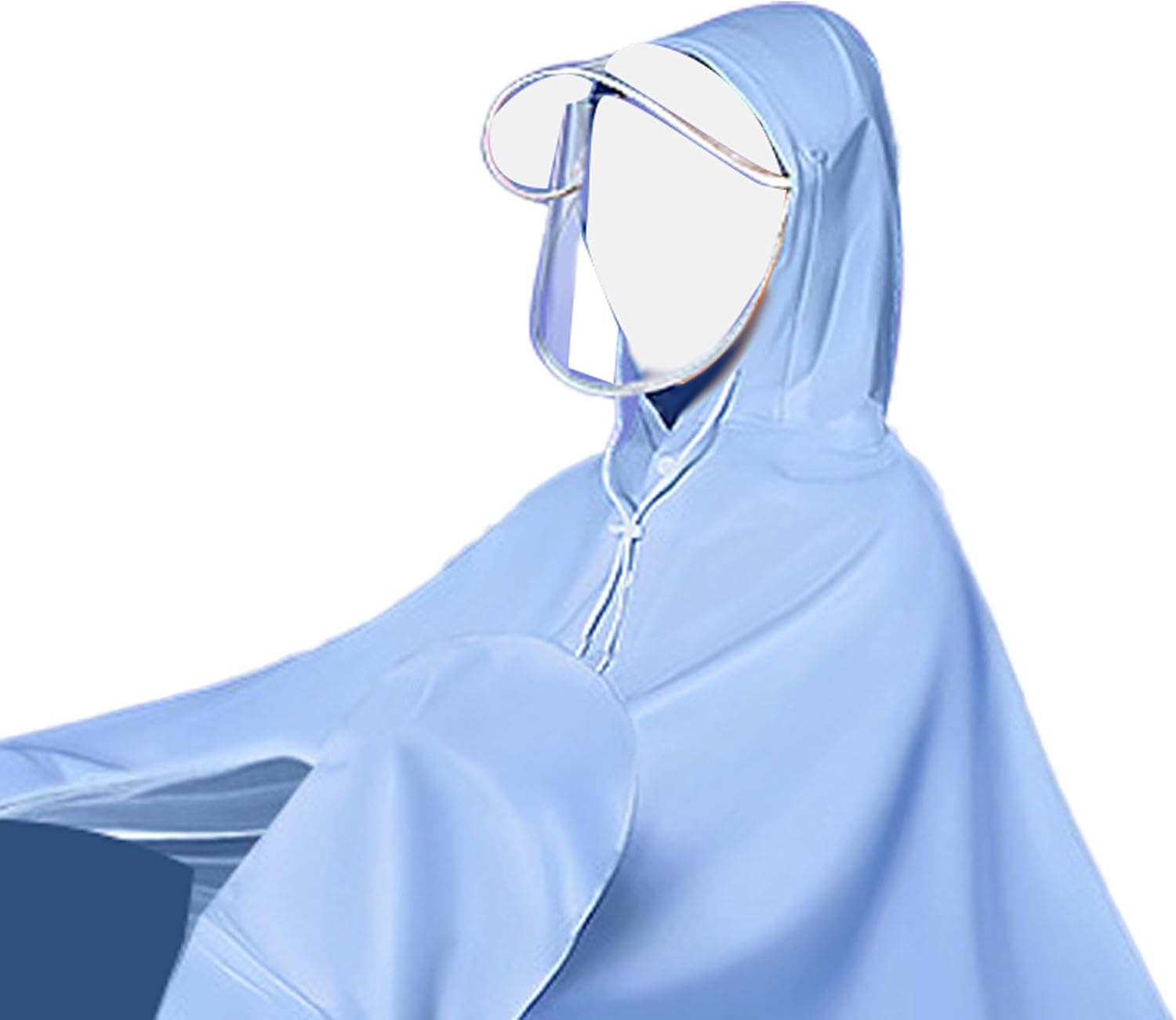 Electric Bikes Raincoat, Cycling Water Proof Poncho, Full Body Reusable Long Poncho, Reusable Rain Poncho
