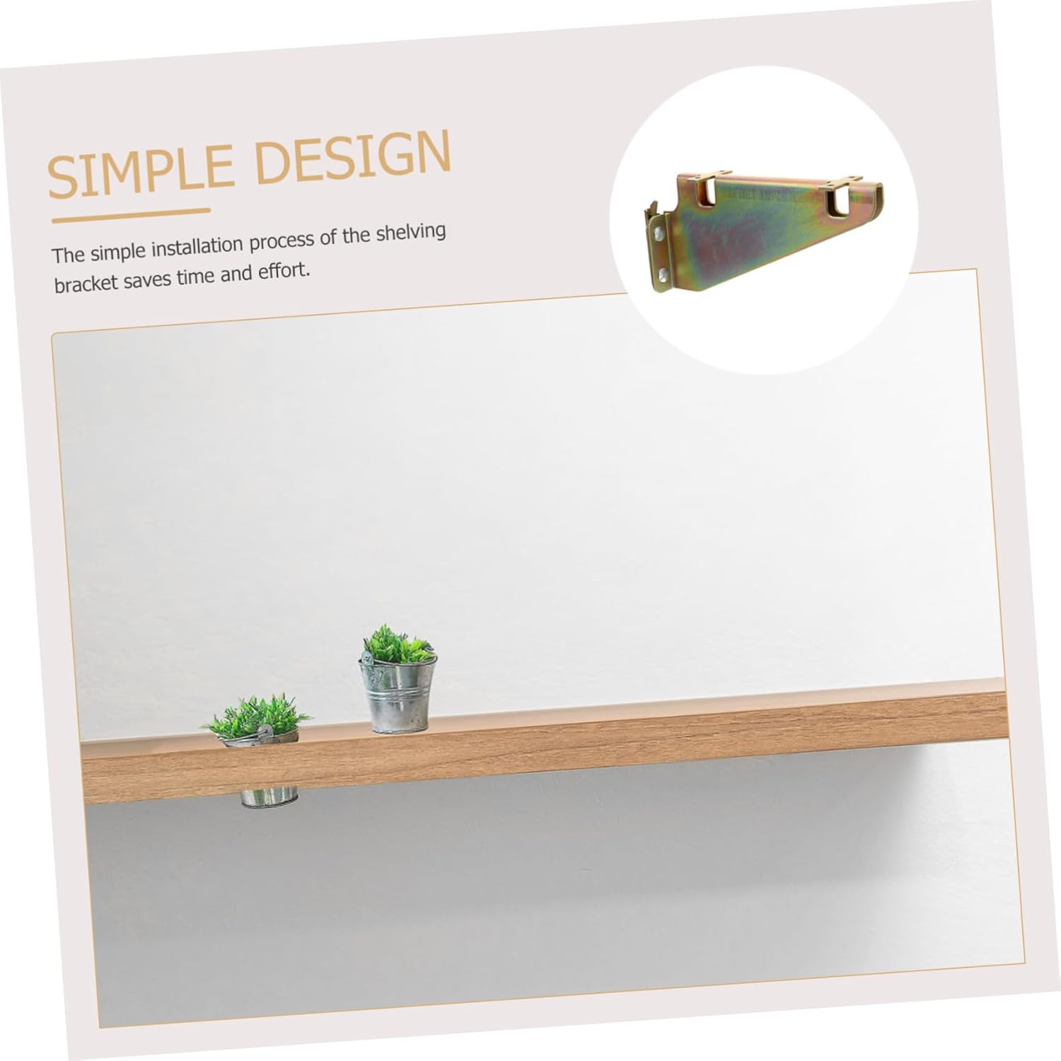 E Track Fixed Shelf Bracket for Trailer Heavy Duty Support Easy Installation Track Accessories Versatile Use Garage Warehouse and Workshop