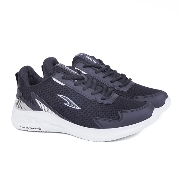 ASIAN Men's Newton-01 Sports Running Shoes Latest Stylish Casual Sneakers,Lace up Lightweight Shoes for Running