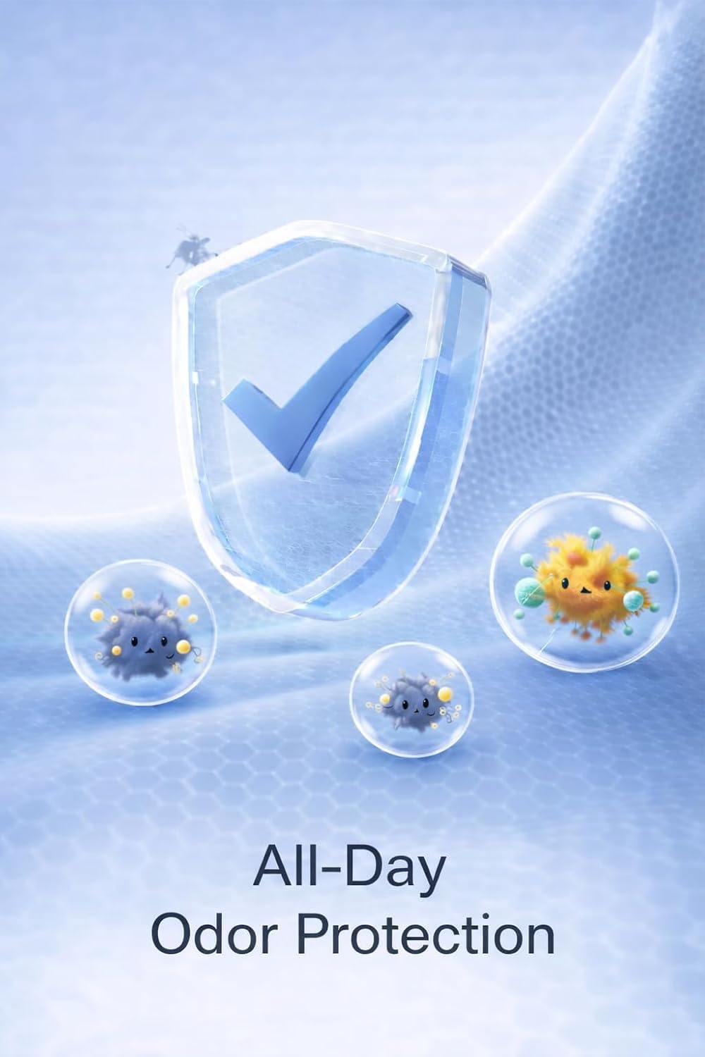 Alimens & Gentle Mens Anti Odor Dress Shirts Long Sleeve Wrinkle Free Stretch Button Down Shirt Business Formal Wedding - Image 2