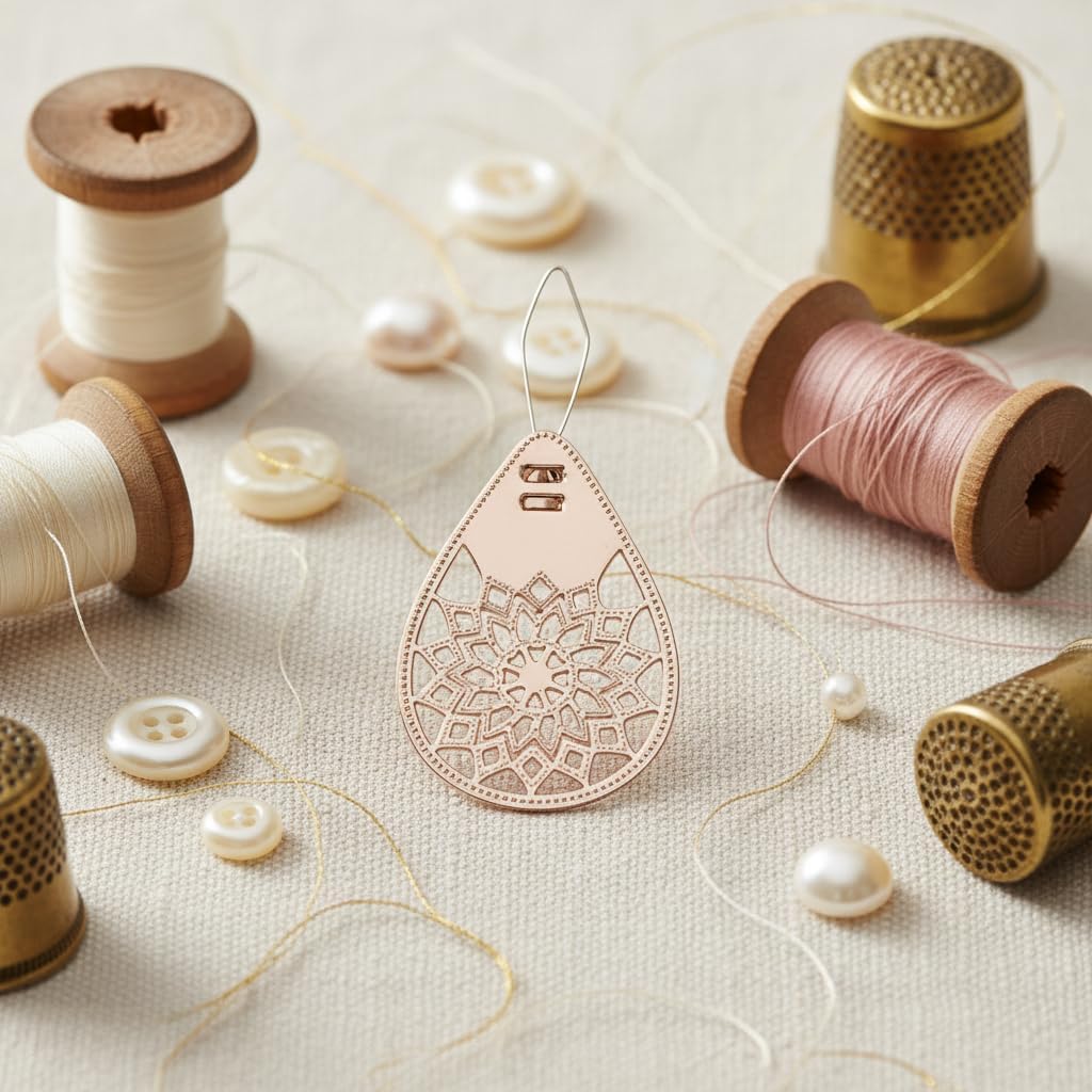3 Pcs Rose Gold Needles Insertion Device Sewing Practical Useful Automatic DIY Needlework Supplies Threader Threading Machine Sewing Threader Tools image 4