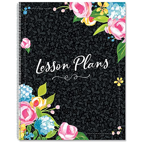 Creative Teaching Press Livro de plano de aula floral chique (8788)