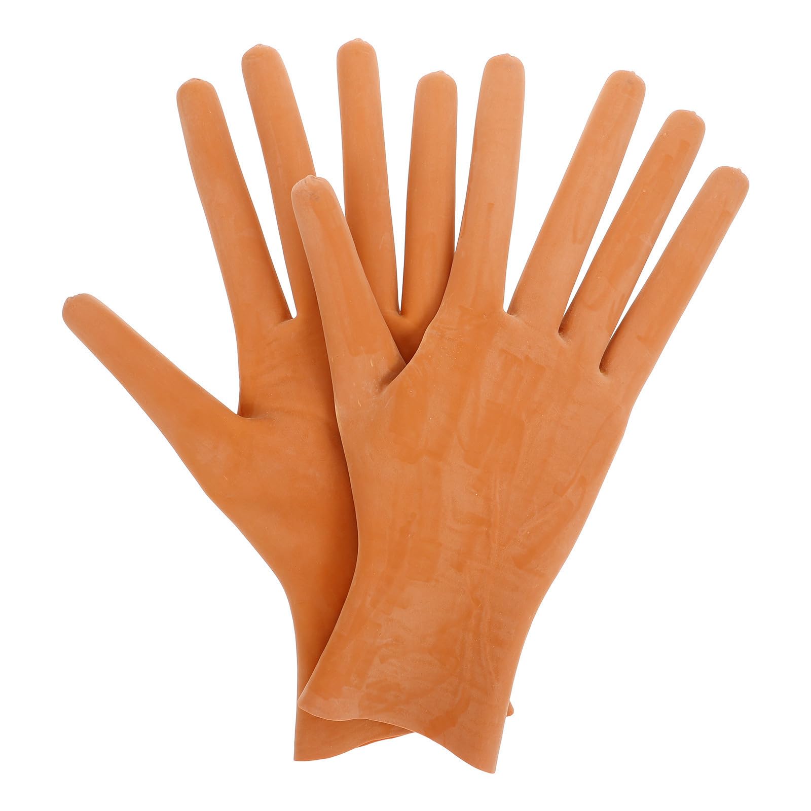 Guantes de salchicha de látex Halloween con diseño único de dedos completos 8