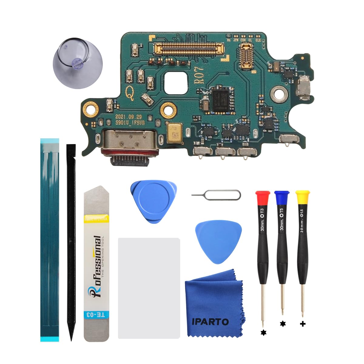 Amazon.com: iParto Charging Port Replacement Kit for Samsung